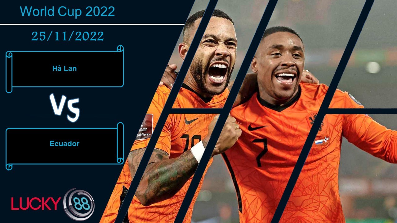 LUCKY88 Hà Lan vs Ecuador, Nhận định bóng đá 25/11/2022, Coi chừng ẩn số
